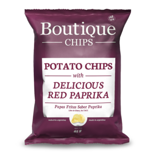 Boutique Chips - Chips de papas con paprika (65gr)