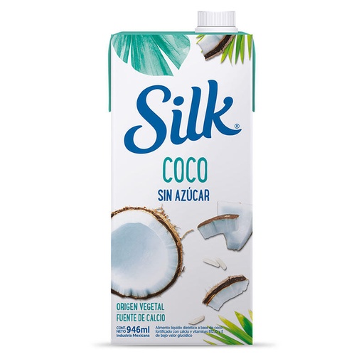 [SILK008] Silk - Leche vegetal de coco sin azúcar (1lt)