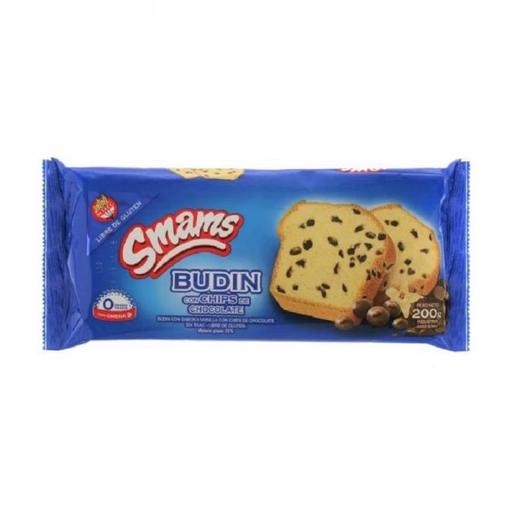[SMAMS002] Smams - Budin chips de chocolate (250gr)