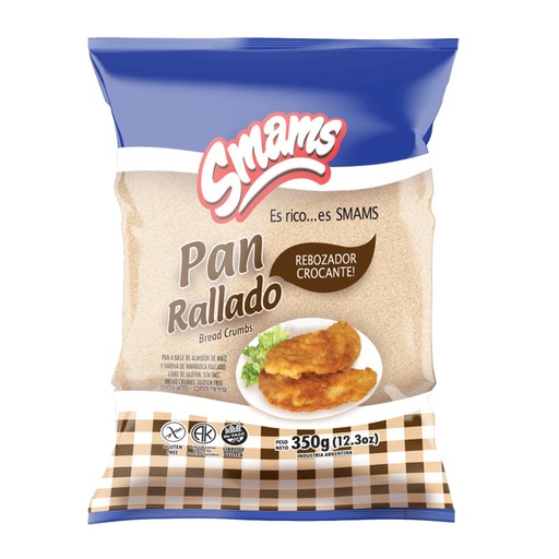 [SMAMS023] Smams - Pan rallado sin tacc (350gr)