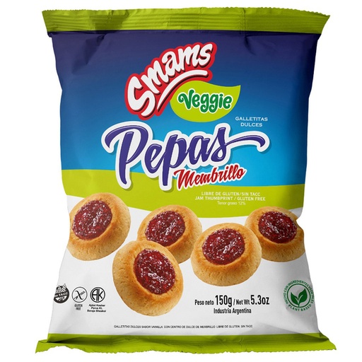 [SMAMS025] Smams - Pepas veggies (150gr)