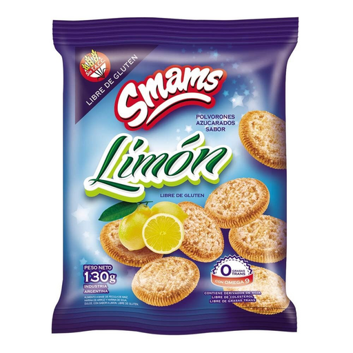 [SMAMS027] Smams - Polvorones de limon (130gr)
