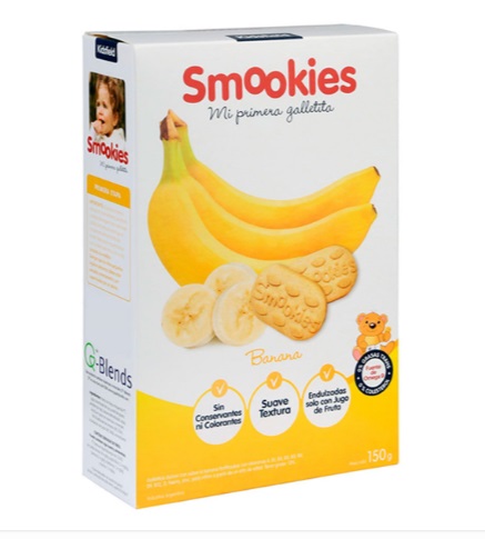 [SMOOK001] Smookies - Galletitas dulces de banana (150gr)
