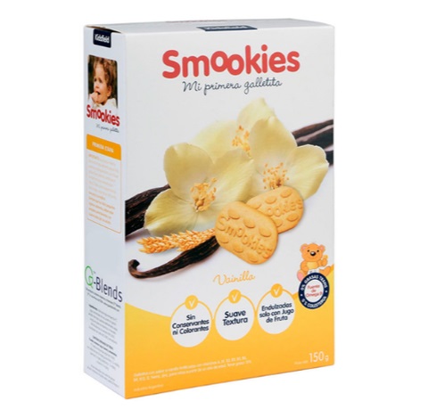 [SMOOK004] Smookies - Galletitas dulces de vainilla (150gr)