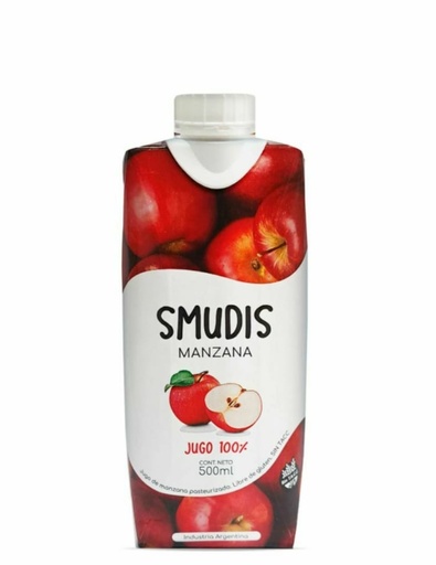 [SMUDI006] Smudis - Jugo natural sabor manzana (500ml)