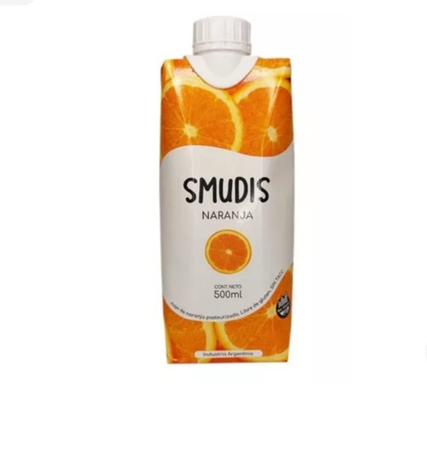 [SMUDI008] Smudis - Jugo natural sabor naranja (500ml)