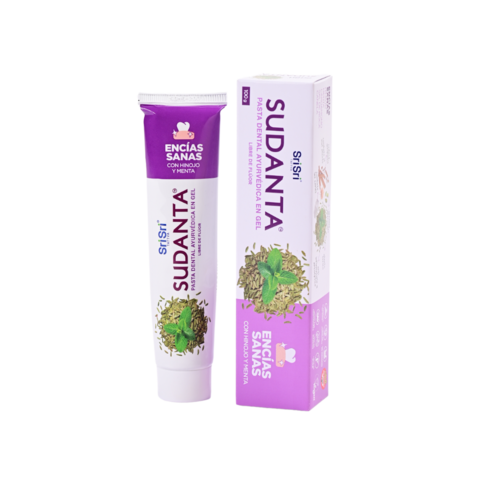 [SRISR012] Sri Sri - Sudanta pasta dental ayurvédica Encías Sanas (100gr)