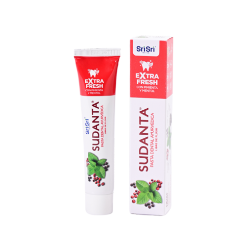 [SRISR015] Sri Sri - Sudanta pasta dental ayurvédica Extra Fresh (50gr)
