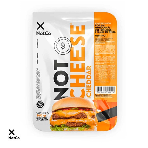 [THENO022] The Not Company - Not cheese cheedar (140gr)