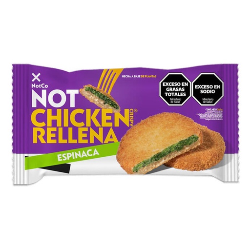 The Not Company - Not chicken mila rellena de espinaca (2 unidades - 240gr)