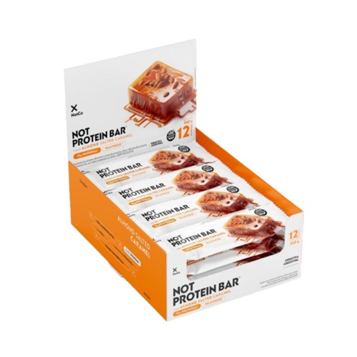 [THENO064] The Not Company - Not protein bar sabor almond salted caramel (12 unidades)