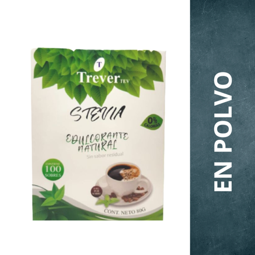 [TREVE003] Trever - Stevia Sobres (100u) x 80g