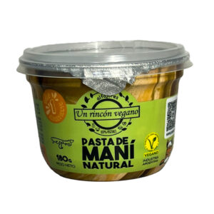[UNRIN045] Un Rincón Vegano - Pasta de Maní (180gr)