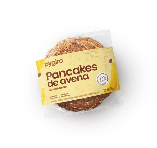 Bygiro Pancakes - Pancakes de avena y banana (pack 4 unidades)