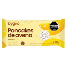 Bygiro Pancakes - Pancakes de avena y banana (pack 4 unidades)