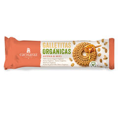 Cachafaz - Galletitas orgánicas de avena y miel (170gr)