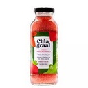 Chiagraal - Bebida con semillas de chía sabor frutilla y naranja (330ml)