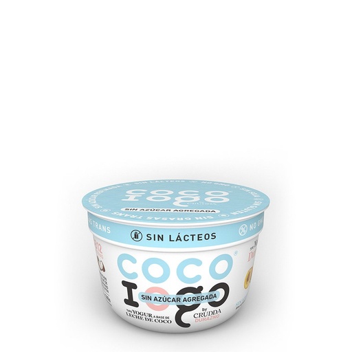 Coco Iogo - Yogurt vegano sabor frutilla sin azúcar (160gr)