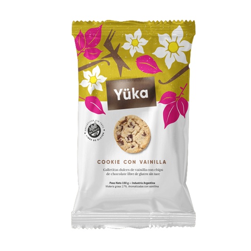 [YUKA013] Yuka - Galletitas de vainilla con chips (150gr)