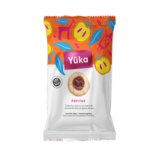 [YUKA014] Yuka - Galletitas pepas (150gr)
