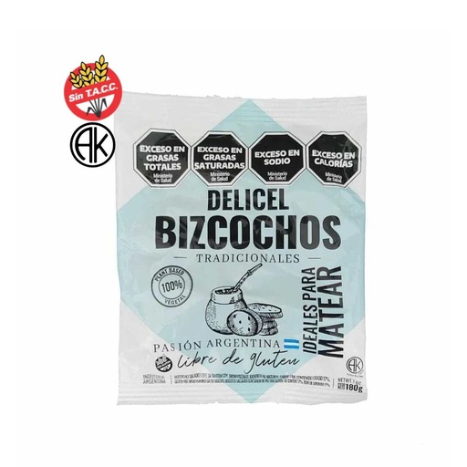 Delicel - Bizcochos tradicionales (200gr)