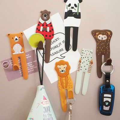 bazar Z - Gancho magnetico colgante diseño animales zoologico