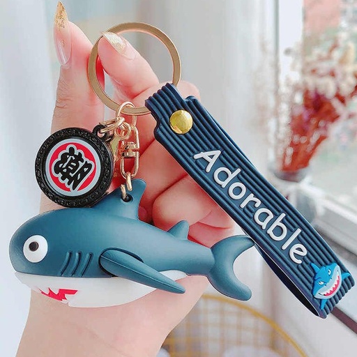 [BAZAR029] bazar Z - Llavero adorable shark