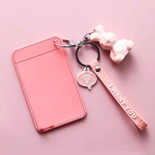 [BAZAR031] bazar Z - Llavero porta tarjeta