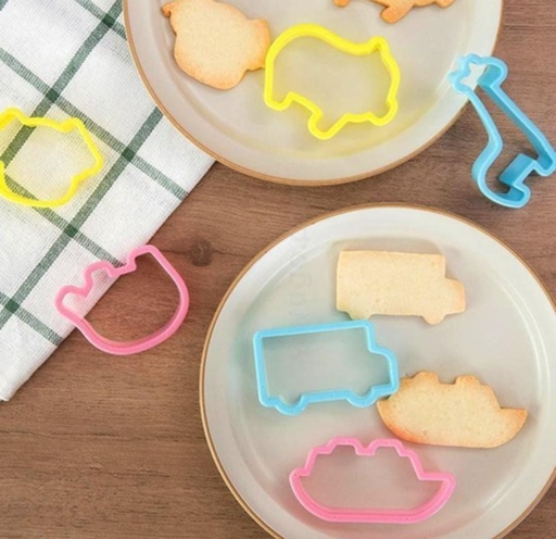 [BAZAR042] bazar Z - Molde cortante para galletitas 6 unidades