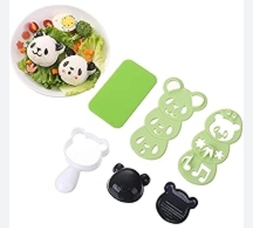 [BAZAR046] bazar Z - Molde panda para rellenar con arroz