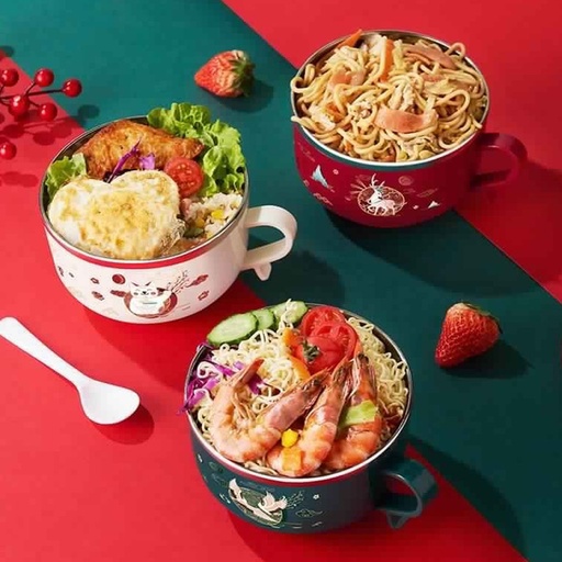 [BAZAR091] bazar Z - bowl acero para fideos