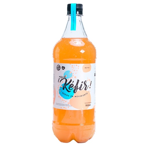 [QUEKE009] ¡Qué Kefir! - Bebida probiótica sabor naranja (910ml)